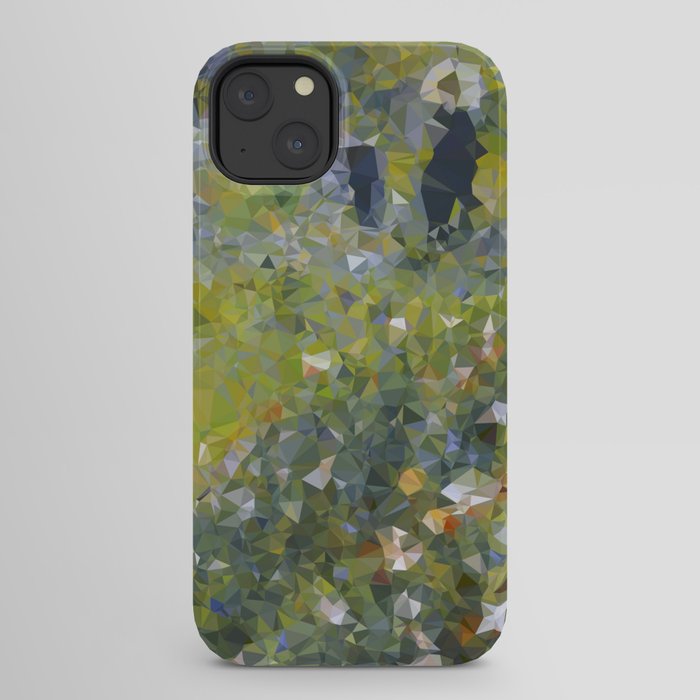 Monet Garden Low Poly Nature Art iPhone Case Gallery Image 22
