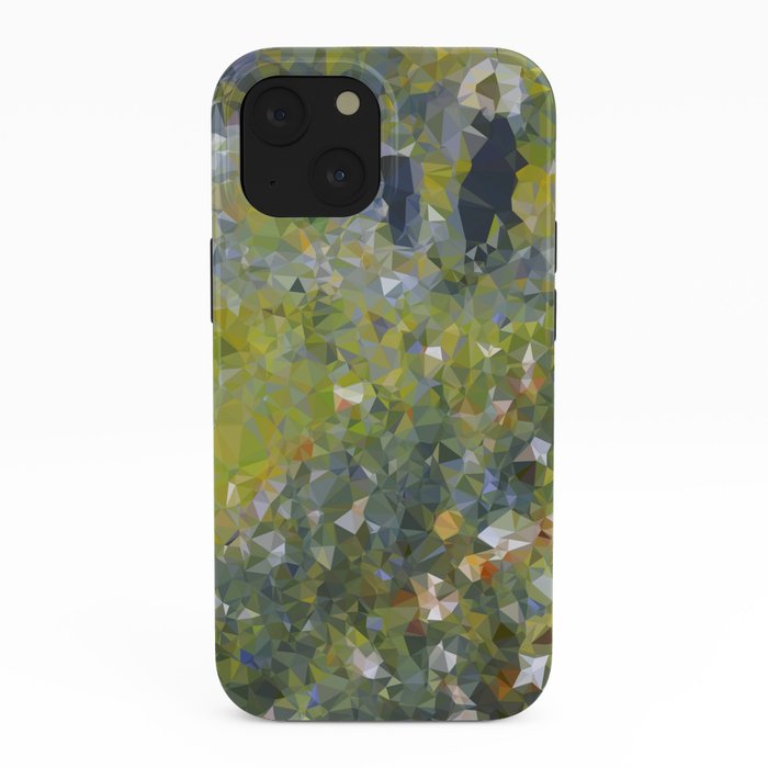 Monet Garden Low Poly Nature Art iPhone Case Gallery Image 38