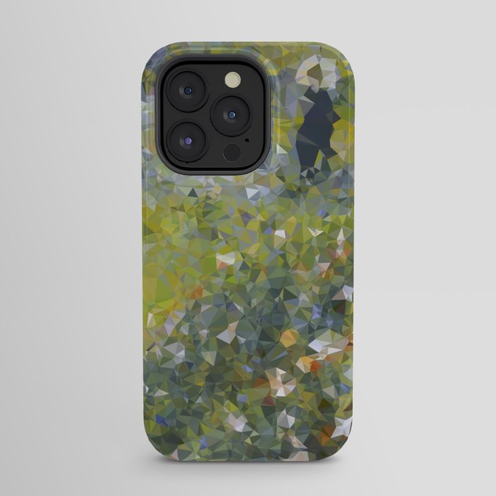 Monet Garden Low Poly Nature Art iPhone Case Gallery Image 31