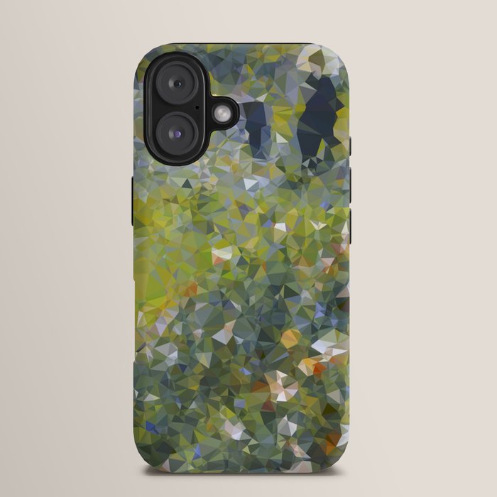 Monet Garden Low Poly Nature Art iPhone Case Gallery Image 13