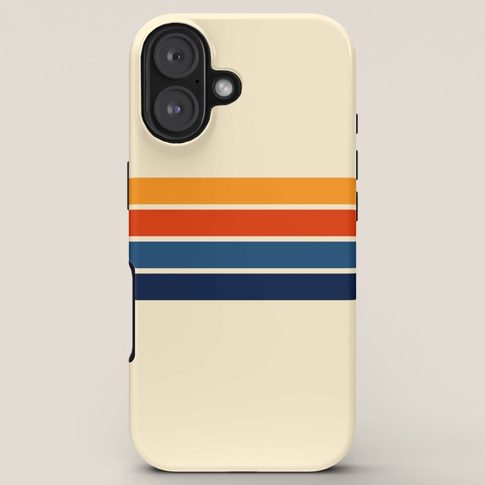 Classic Retro Stripes iPhone Case Gallery Image 5
