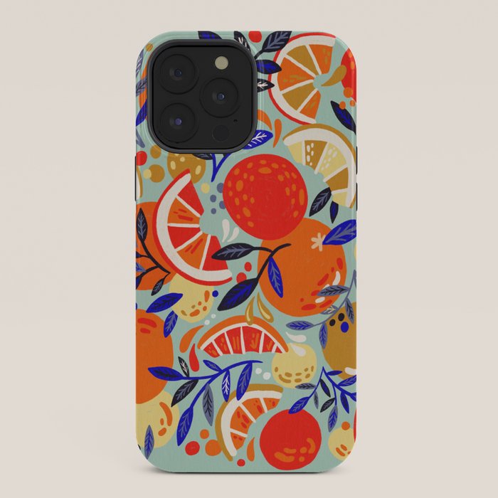 Fresh Citrus Mesh - Mint iPhone Case Gallery Image 36