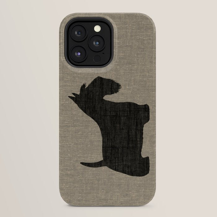 Scottish Terrier | Black Scottie Dog Silhouette iPhone Case Gallery Image 24