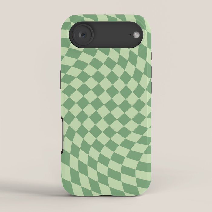Forest Green Check iPhone Case Gallery Image 2