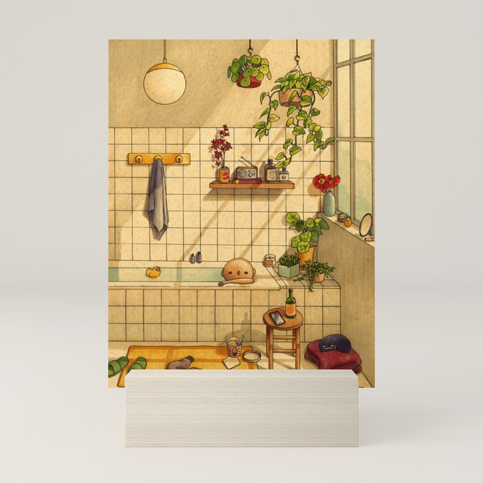 Bathroom Mini Art Print Gallery Image 5