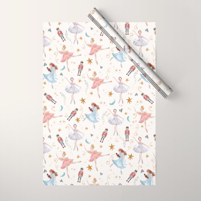 Christmas ballet Wrapping Paper Gallery Image 1