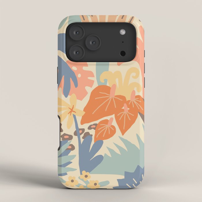 Sunny jungle iPhone Case Gallery Image 4