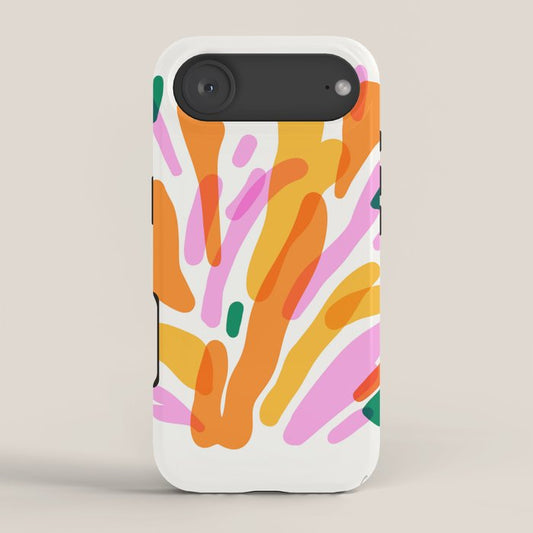 Abstract Flower Burst iPhone Case Gallery Image 2