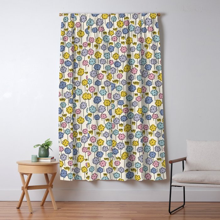 Summer Garden #13 Window Curtain Gallery Image 5