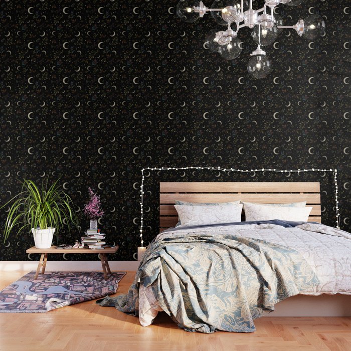 Crescent Moon Garden Wallpaper Gallery Image 3