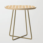 Spring Tulips V Orange Mid Century Flowers Side Table Gallery Image 1