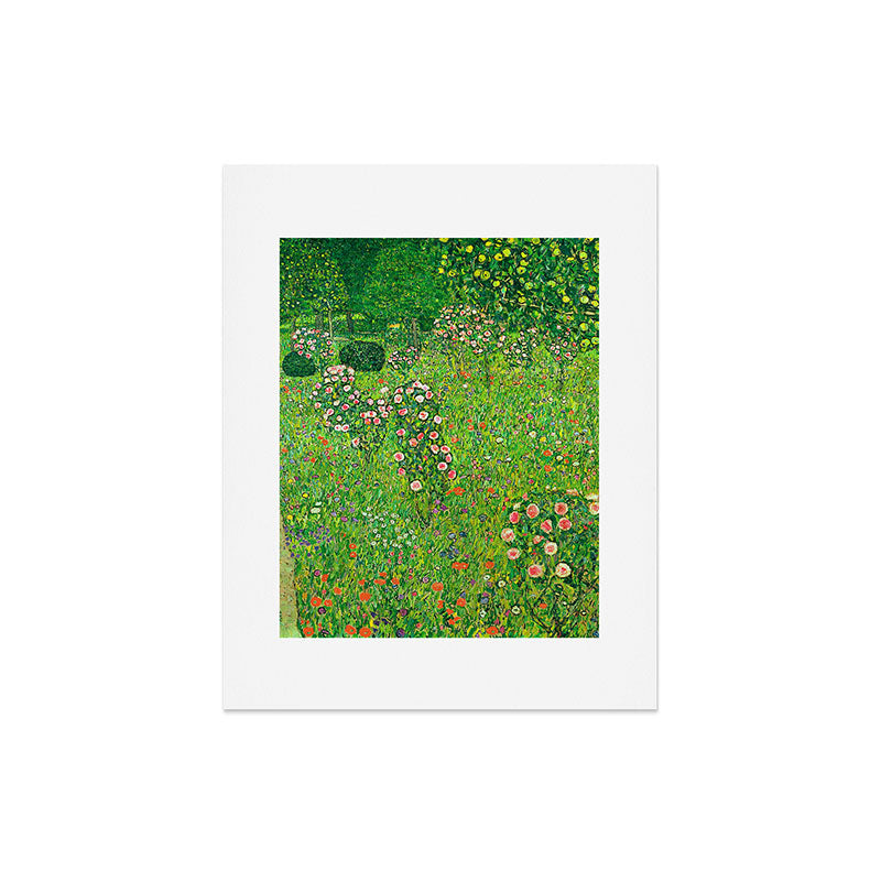 Gustav Klimt "Orchard With Roses" Art Print Gallery Image 7