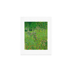 Gustav Klimt "Orchard With Roses" Art Print Gallery Image 1