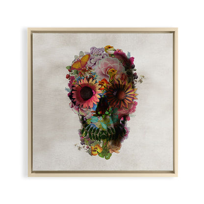 Skull 2 R Framed Canvas Print Gallery Image 27