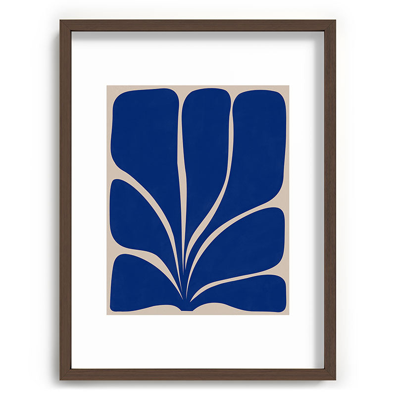Seven Leaf Plant - 3/3 Framed Art Print Gallery Image 91