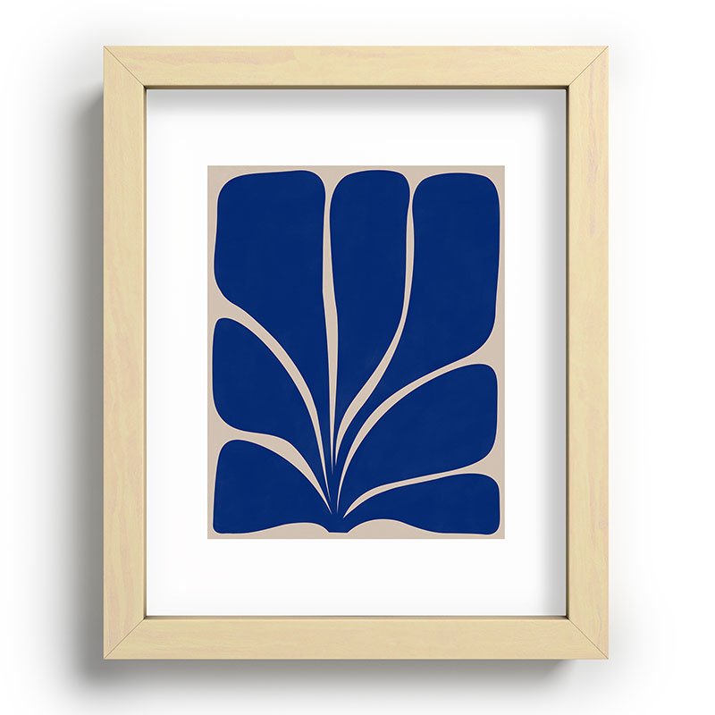 Seven Leaf Plant - 3/3 Framed Art Print Gallery Image 96