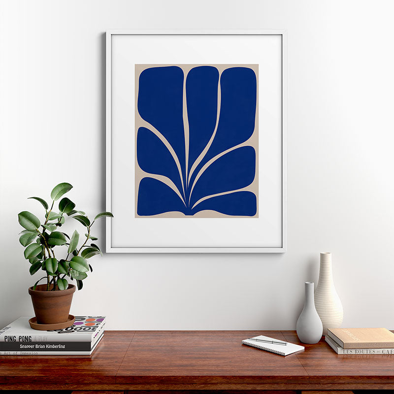 Seven Leaf Plant - 3/3 Framed Art Print Gallery Image 39