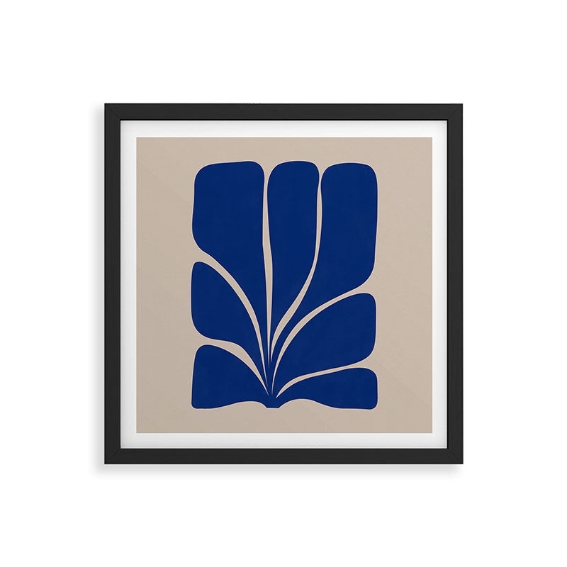 Seven Leaf Plant - 3/3 Framed Art Print Gallery Image 7