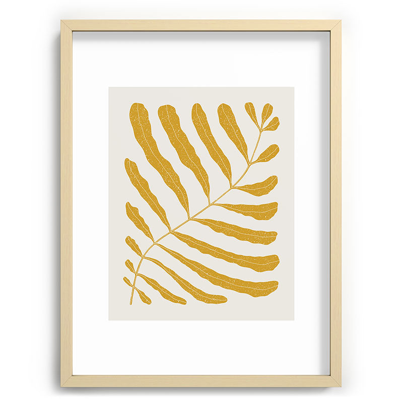Yellow Plant Framed Art Print Gallery Image 99