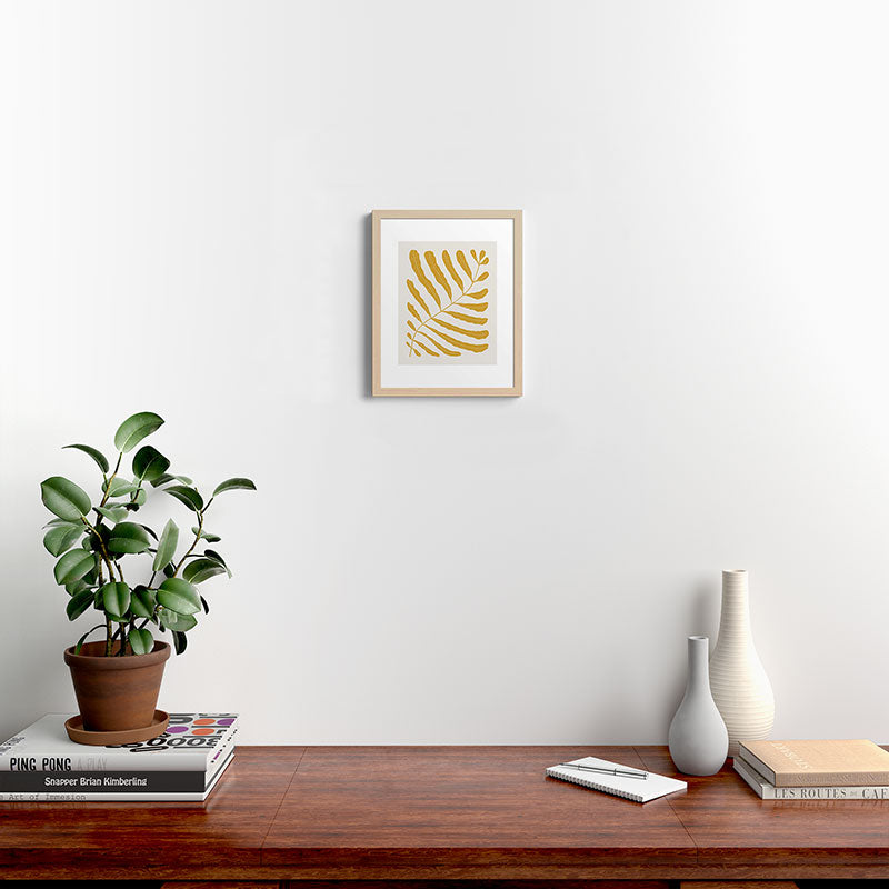 Yellow Plant Framed Art Print Gallery Image 22