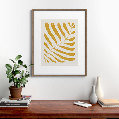 Yellow Plant Framed Art Print Gallery Image 19
