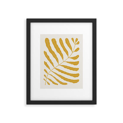 Yellow Plant Framed Art Print Gallery Image 3