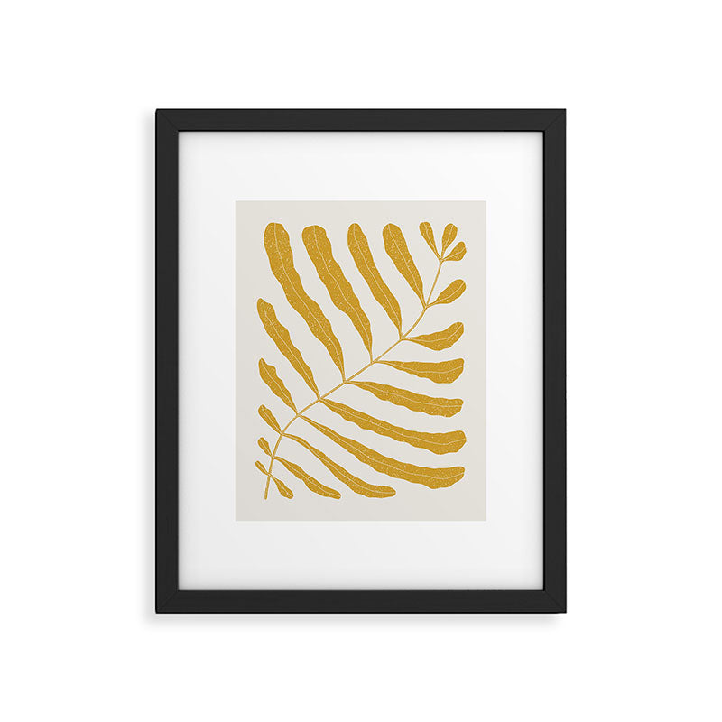 Yellow Plant Framed Art Print Gallery Image 6