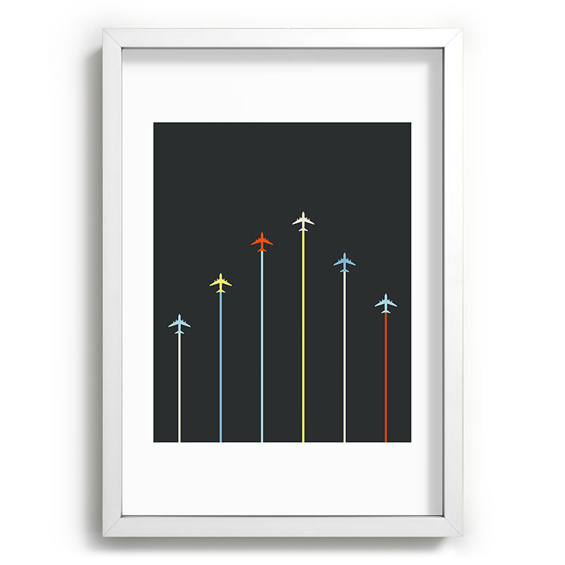Retro Airplanes 06 Framed Art Print Gallery Image 105