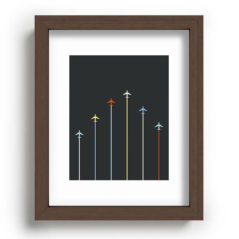 Retro Airplanes 06 Framed Art Print Gallery Image 88