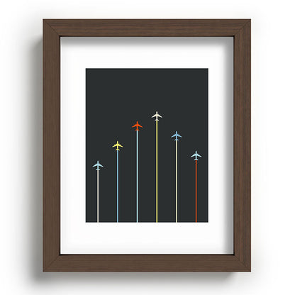 Retro Airplanes 06 Framed Art Print Gallery Image 88