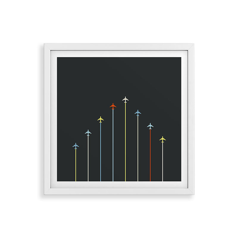 Retro Airplanes 06 Framed Art Print Gallery Image 38