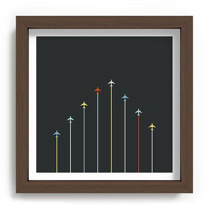 Retro Airplanes 06 Framed Art Print Gallery Image 98