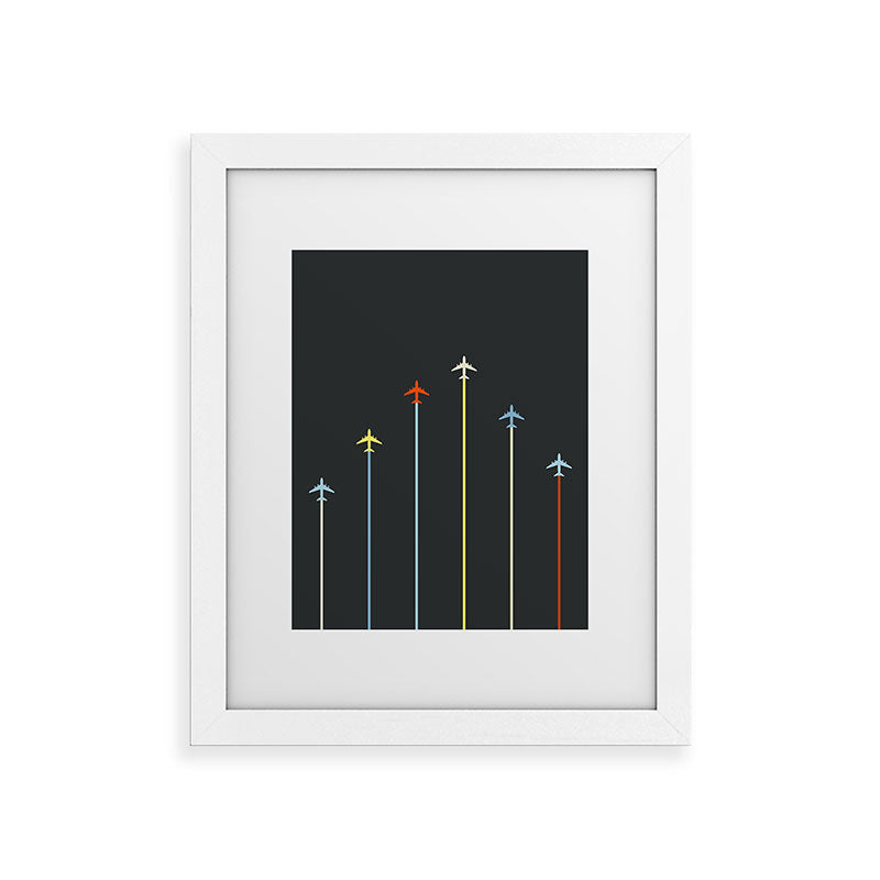 Retro Airplanes 06 Framed Art Print Gallery Image 70