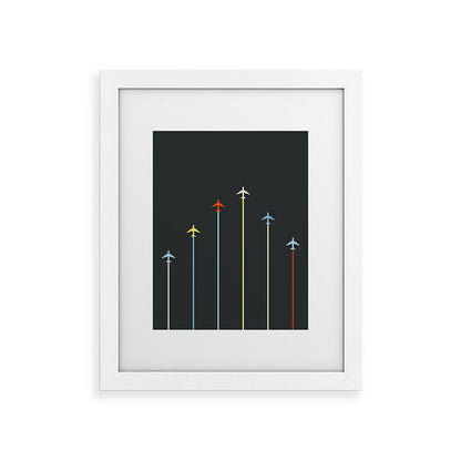 Retro Airplanes 06 Framed Art Print Gallery Image 69