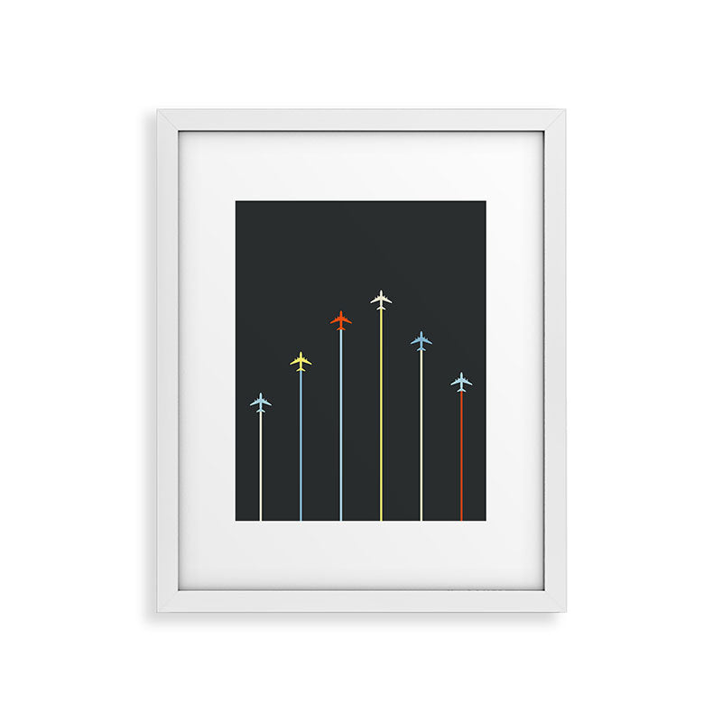 Retro Airplanes 06 Framed Art Print Gallery Image 30