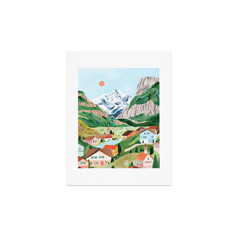 Grindelwald Switzerland Art Print Gallery Image 2