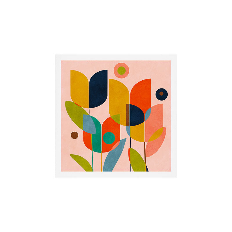 floral shapes III Art Print Gallery Image 1