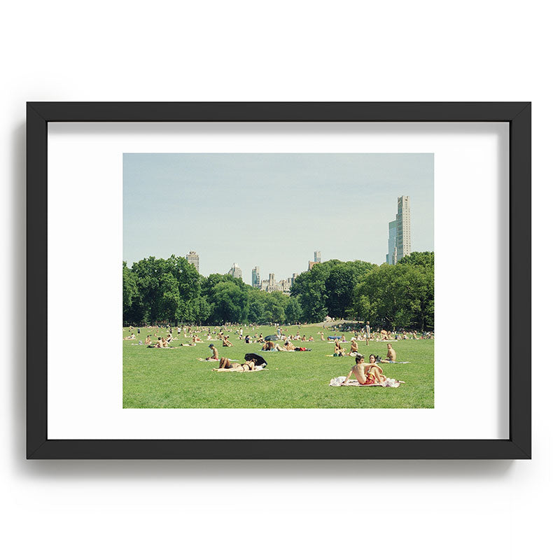 Summer in Central Park New York City | 35mm Film Photography Framed Art Print Gallery Image 59