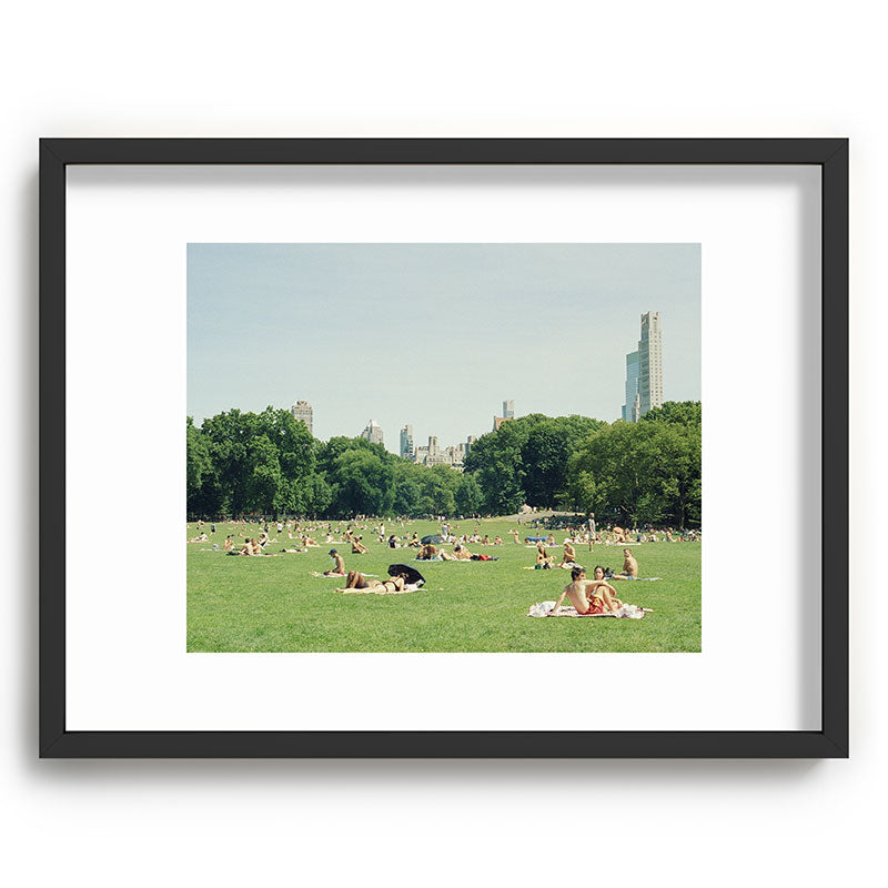 Summer in Central Park New York City | 35mm Film Photography Framed Art Print Gallery Image 61