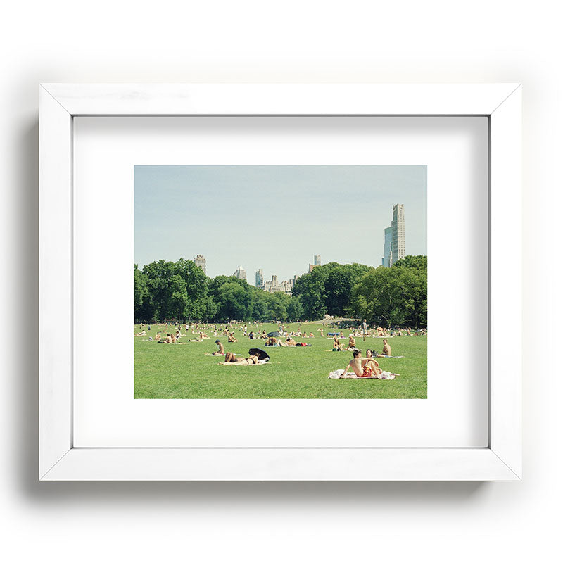Summer in Central Park New York City | 35mm Film Photography Framed Art Print Gallery Image 75