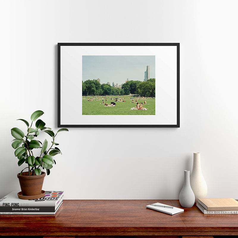 Summer in Central Park New York City | 35mm Film Photography Framed Art Print Gallery Image 6