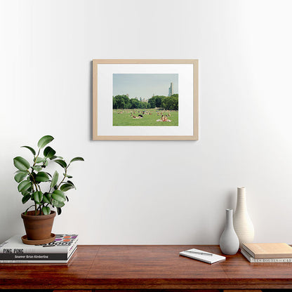 Summer in Central Park New York City | 35mm Film Photography Framed Art Print Gallery Image 47