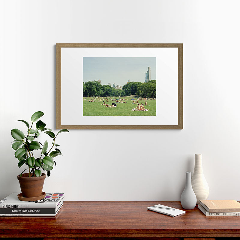 Summer in Central Park New York City | 35mm Film Photography Framed Art Print Gallery Image 48