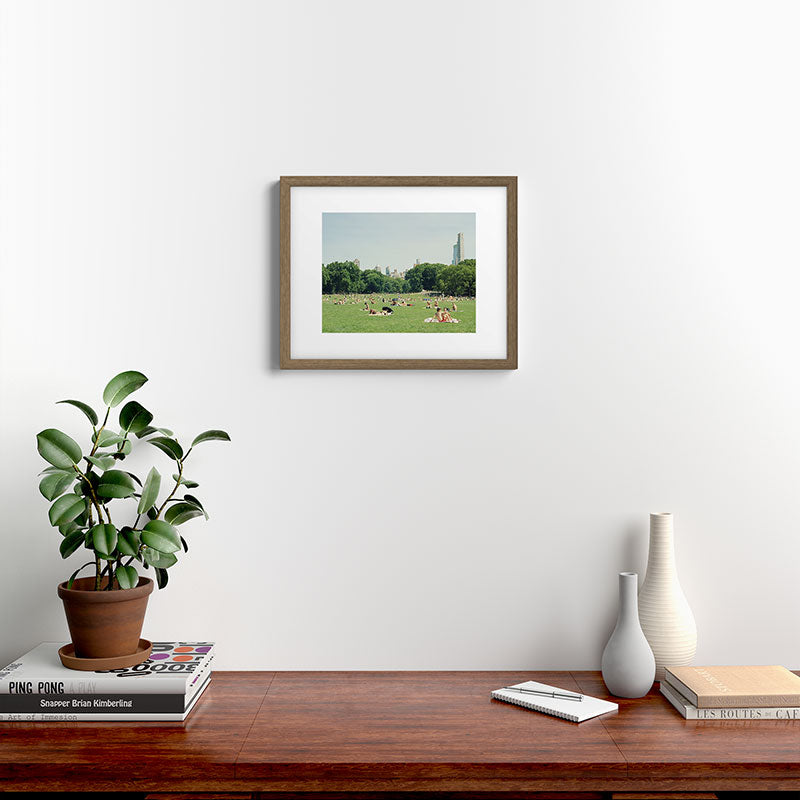 Summer in Central Park New York City | 35mm Film Photography Framed Art Print Gallery Image 11