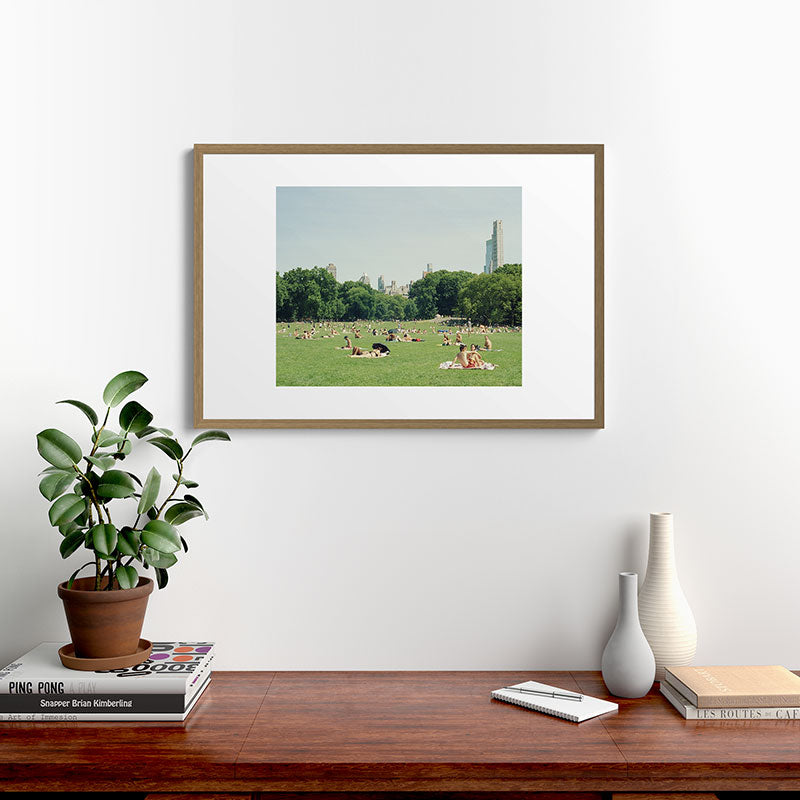 Summer in Central Park New York City | 35mm Film Photography Framed Art Print Gallery Image 13