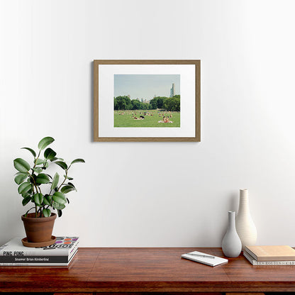 Summer in Central Park New York City | 35mm Film Photography Framed Art Print Gallery Image 40