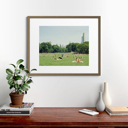 Summer in Central Park New York City | 35mm Film Photography Framed Art Print Gallery Image 42