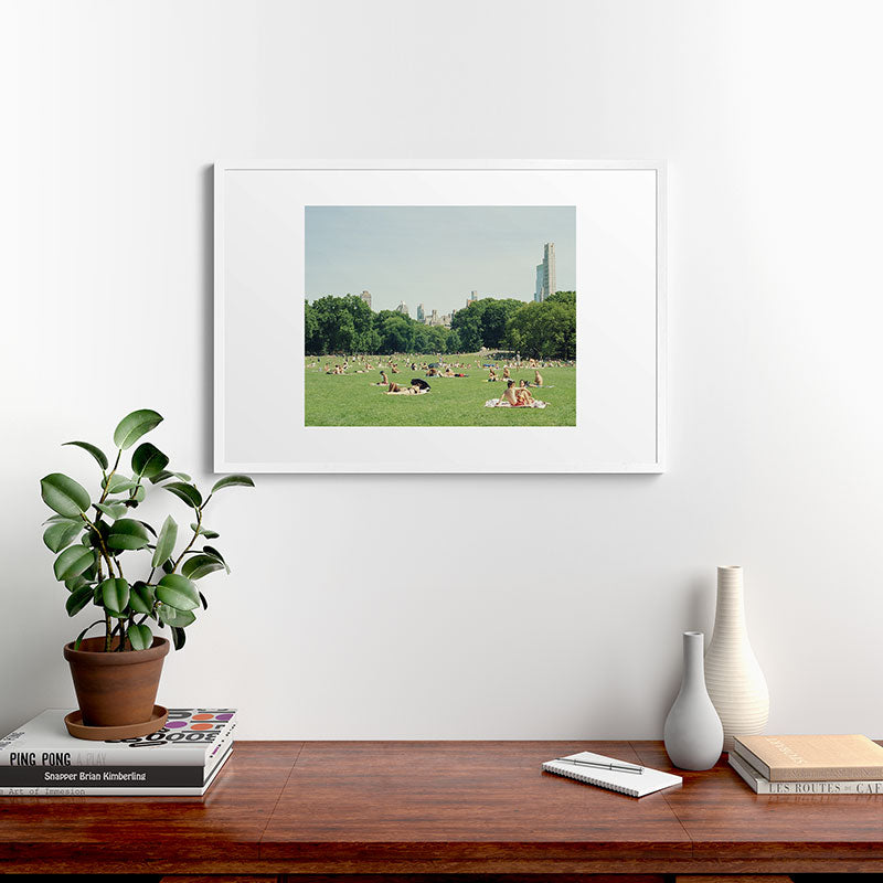 Summer in Central Park New York City | 35mm Film Photography Framed Art Print Gallery Image 27