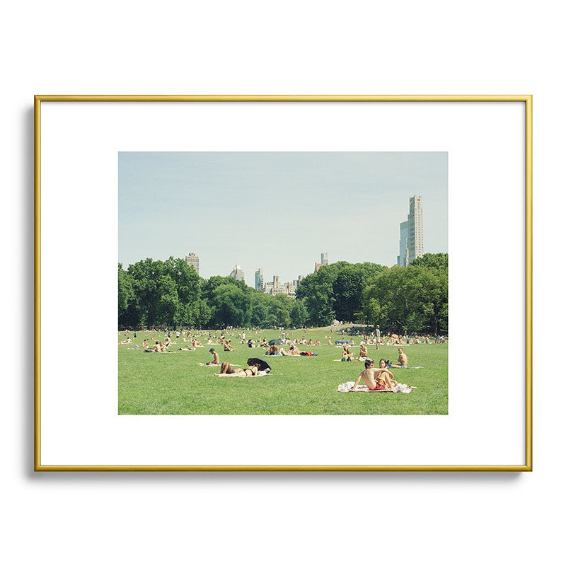Summer in Central Park New York City | 35mm Film Photography Framed Art Print Gallery Image 92
