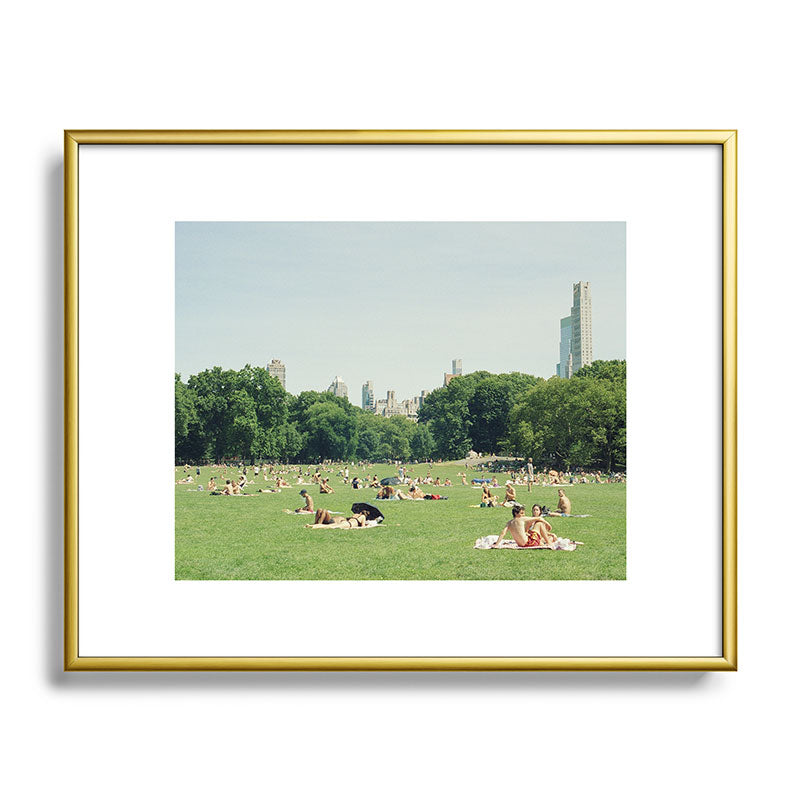 Summer in Central Park New York City | 35mm Film Photography Framed Art Print Gallery Image 89